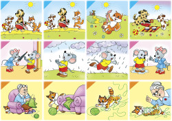 Развивающие карточки. Комплект № 4 из 5 наборов- фото2